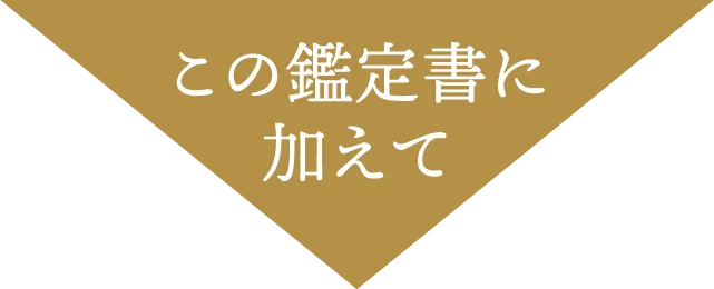 この鑑定書に加えて